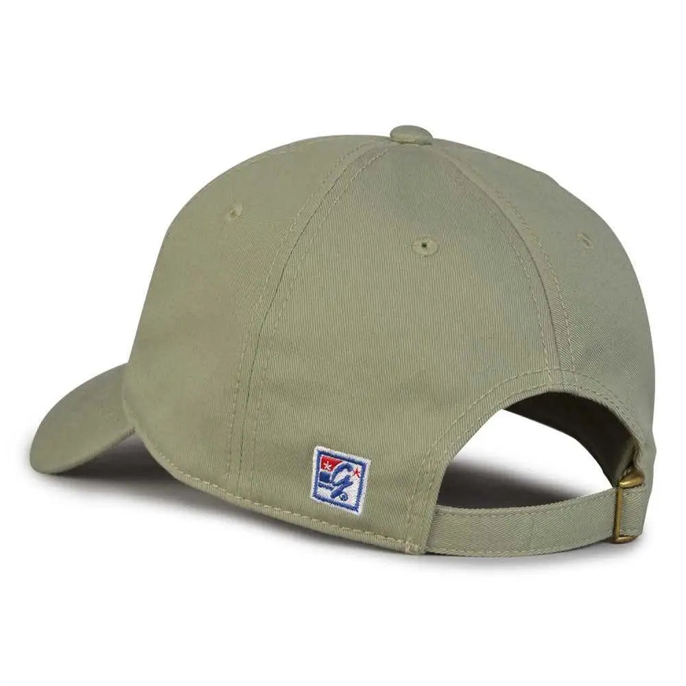 The Game GB210 Classic Relaxed Garment Washed Twill Cap - Avocado - Gray / 6 7/8’’ - 7 5/8’’