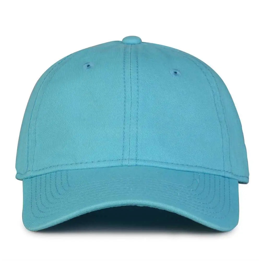 The Game GB210 Classic Relaxed Garment Washed Twill Cap - Blue Taffy - Teal / 6 7/8’’ - 7 5/8’’