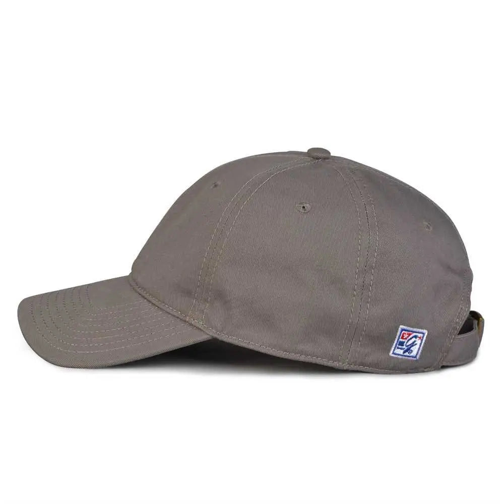 The Game GB210 Classic Relaxed Garment Washed Twill Cap - Charcoal - Dark Gray / 6 7/8’’ - 7 5/8’’