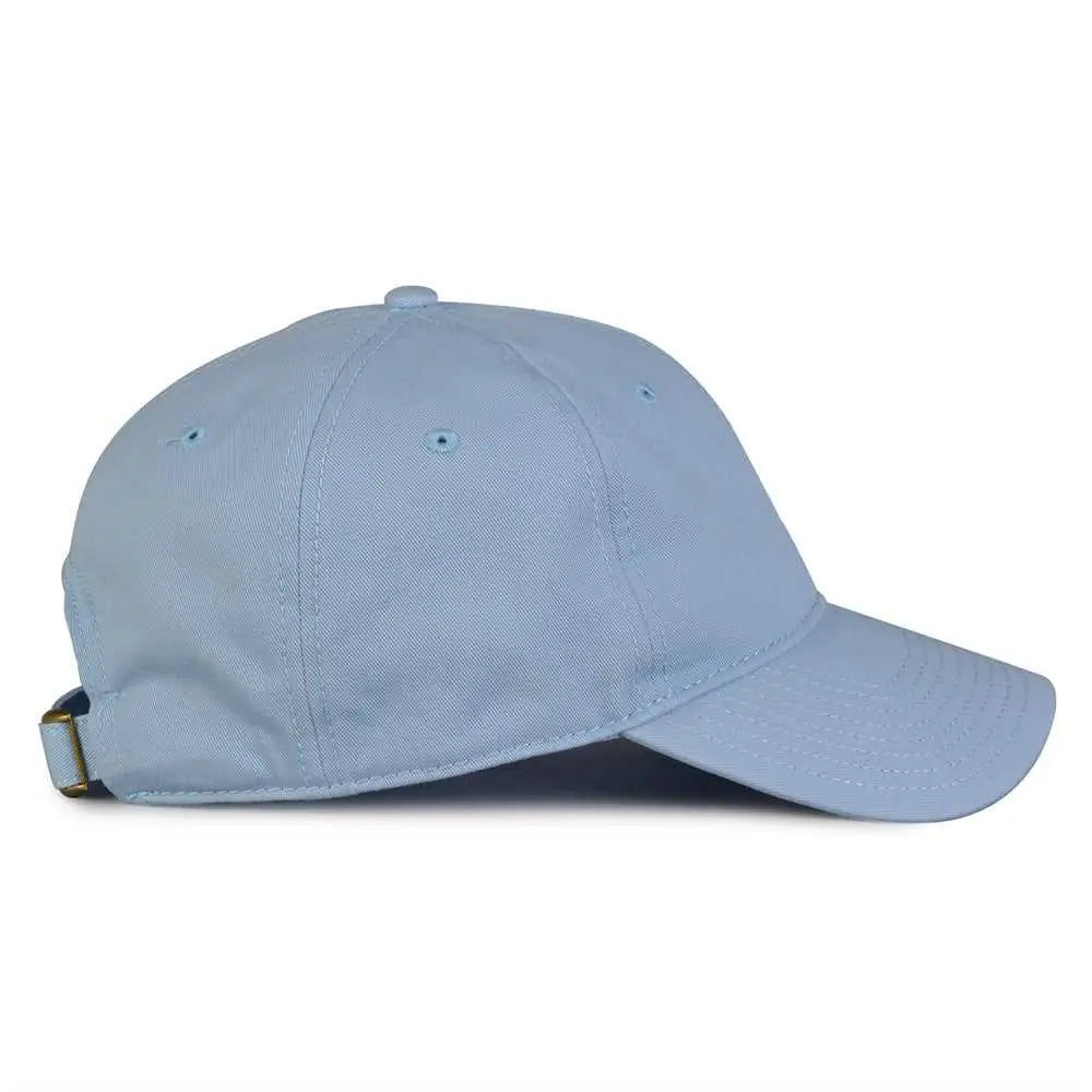 The Game GB210 Classic Relaxed Garment Washed Twill Cap - Columbia Blue - Columbia Blue / 6 7/8’’ - 7 5/8’’
