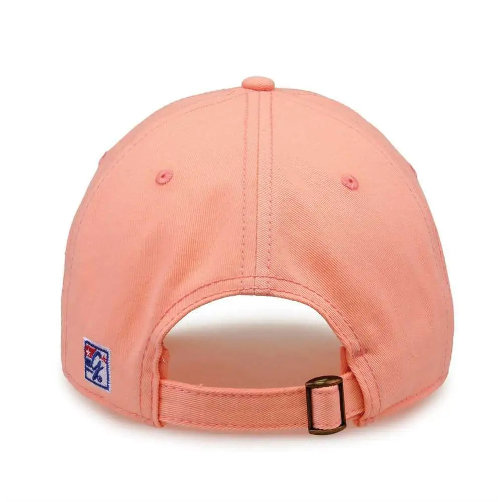 The Game GB210 Classic Relaxed Garment Washed Twill Cap - Creamsicle - Pink / 7 7/8’’ - 7 5/8’’