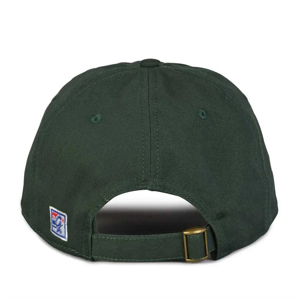 The Game GB210 Classic Relaxed Garment Washed Twill Cap - Dark Green - Forest / 6 7/8’’ - 7 5/8’’