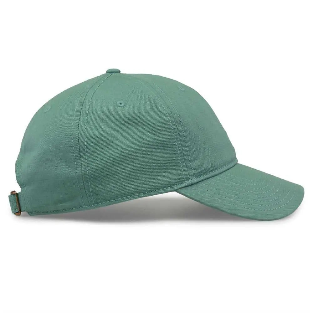 The Game GB210 Classic Relaxed Garment Washed Twill Cap - Greenstone - Green / 6 7/8’’ - 7 5/8’’