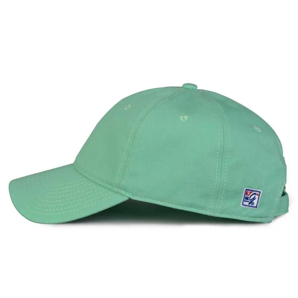 The Game GB210 Classic Relaxed Garment Washed Twill Cap - Gumdrop - Teal / 6 7/8’’ - 7 5/8’’