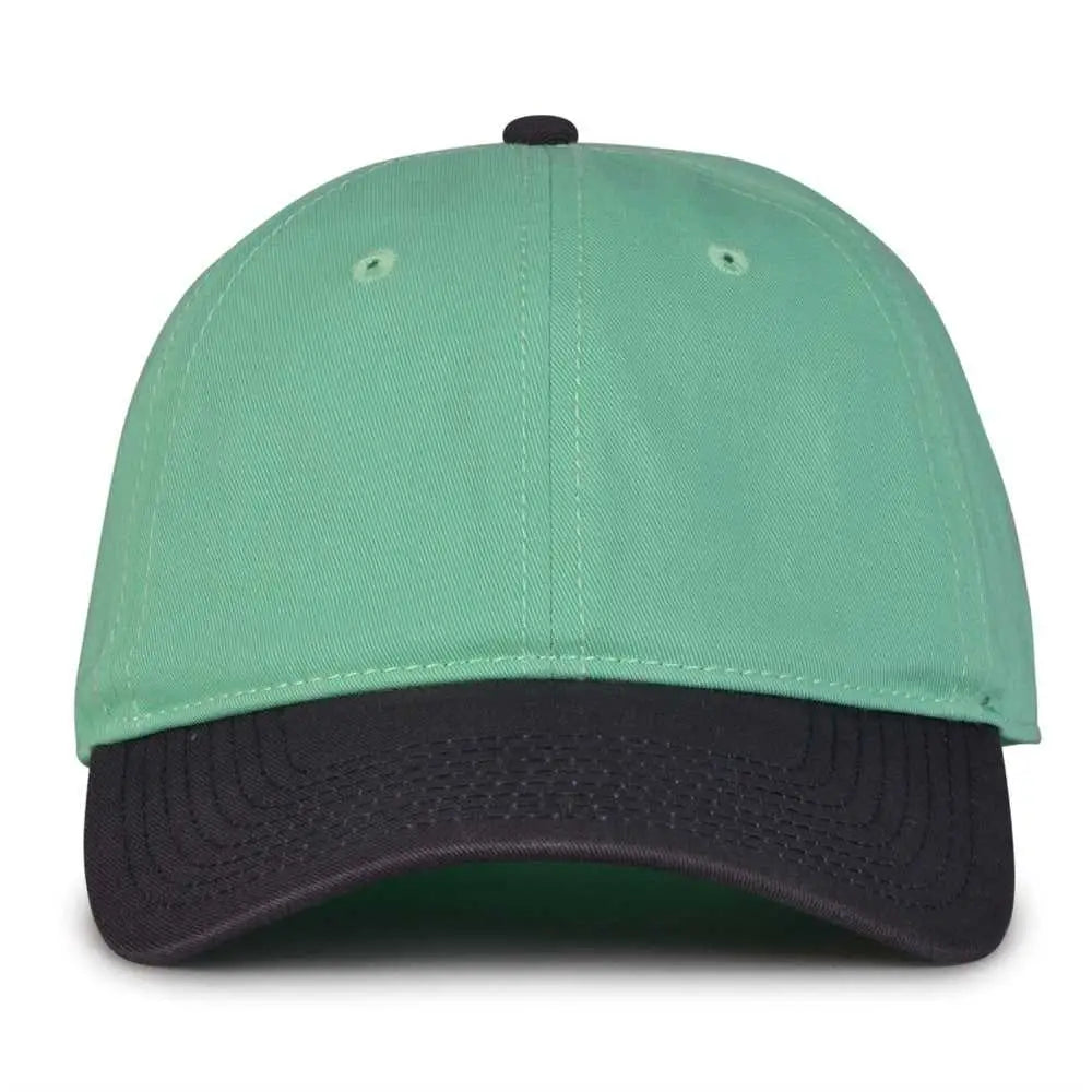 The Game GB210 Classic Relaxed Garment Washed Twill Cap - Gumdrop Navy - Teal Navy / 6 7/8’’ - 7 5/8’’