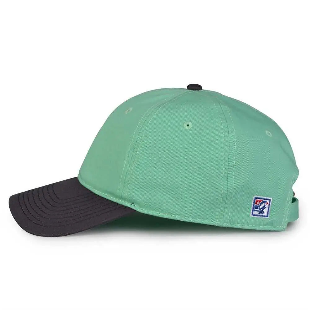 The Game GB210 Classic Relaxed Garment Washed Twill Cap - Gumdrop Navy - Teal Navy / 6 7/8’’ - 7 5/8’’