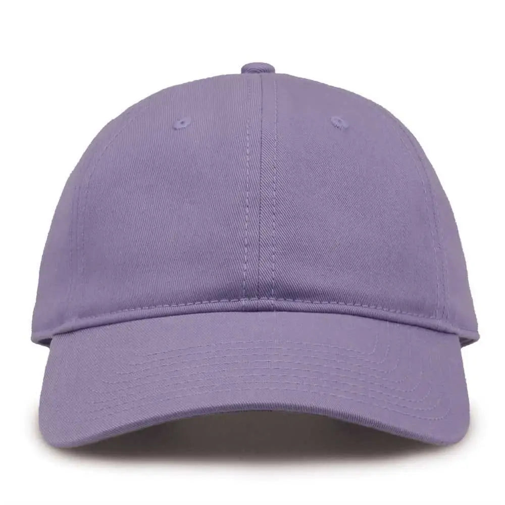 The Game GB210 Classic Relaxed Garment Washed Twill Cap - Heather Purple Dusk - Purple / 6 7/8’’ - 7 5/8’’