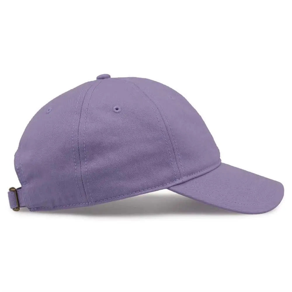 The Game GB210 Classic Relaxed Garment Washed Twill Cap - Heather Purple Dusk - Purple / 6 7/8’’ - 7 5/8’’