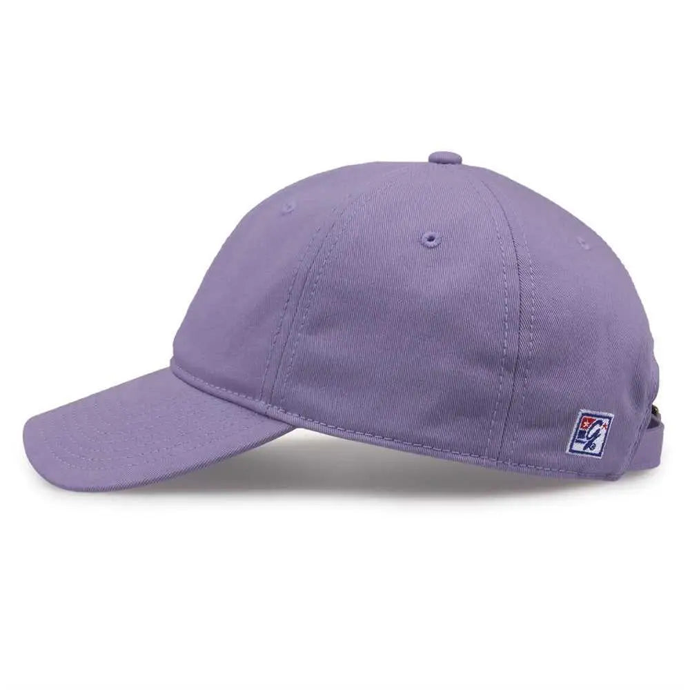 The Game GB210 Classic Relaxed Garment Washed Twill Cap - Heather Purple Dusk - Purple / 6 7/8’’ - 7 5/8’’