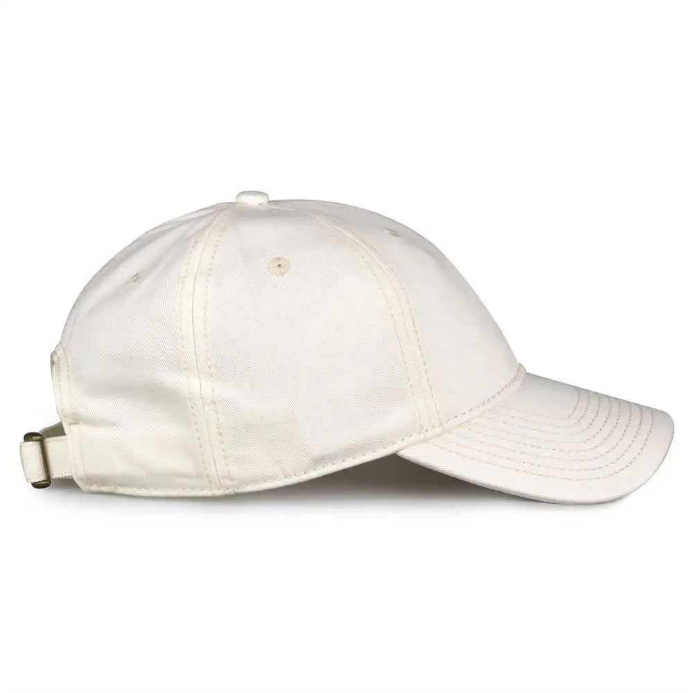 The Game GB210 Classic Relaxed Garment Washed Twill Cap - Ivory - Ivory / 6 7/8’’ - 7 5/8’’