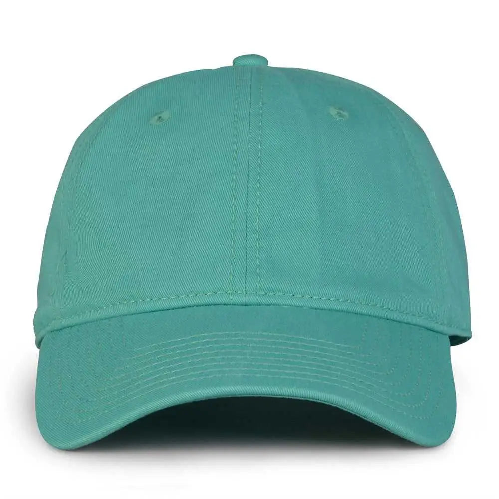 The Game GB210 Classic Relaxed Garment Washed Twill Cap - Jade - Teal / 6 7/8’’ - 7 5/8’’