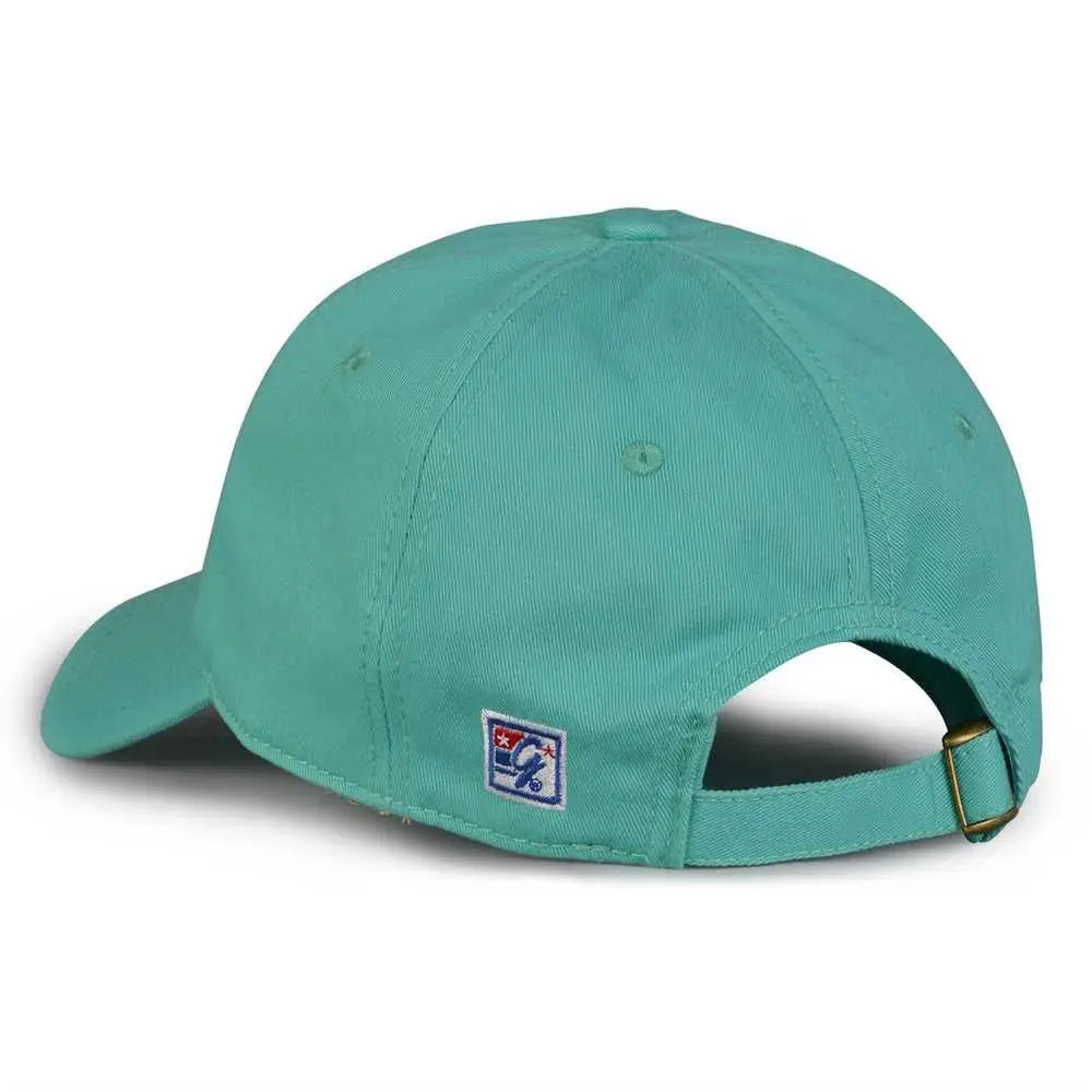 The Game GB210 Classic Relaxed Garment Washed Twill Cap - Jade - Teal / 6 7/8’’ - 7 5/8’’