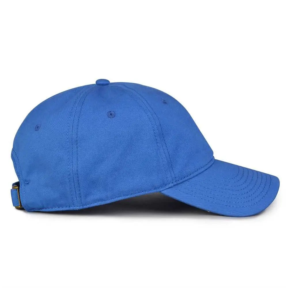 The Game GB210 Classic Relaxed Garment Washed Twill Cap - LA Blue - Blue / 6 7/8’’ - 7 5/8’’