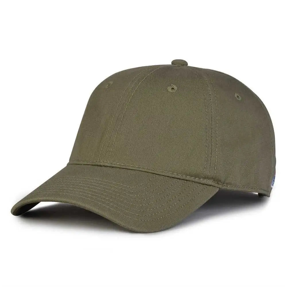 The Game GB210 Classic Relaxed Garment Washed Twill Cap - Light Olive - Olive / 6 7/8’’ - 7 5/8’’