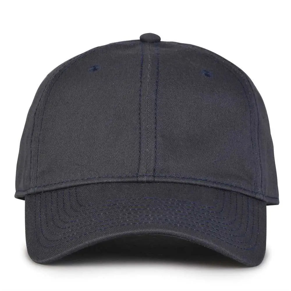 The Game GB210 Classic Relaxed Garment Washed Twill Cap - Navy - Navy / 6 7/8’’ - 7 5/8’’