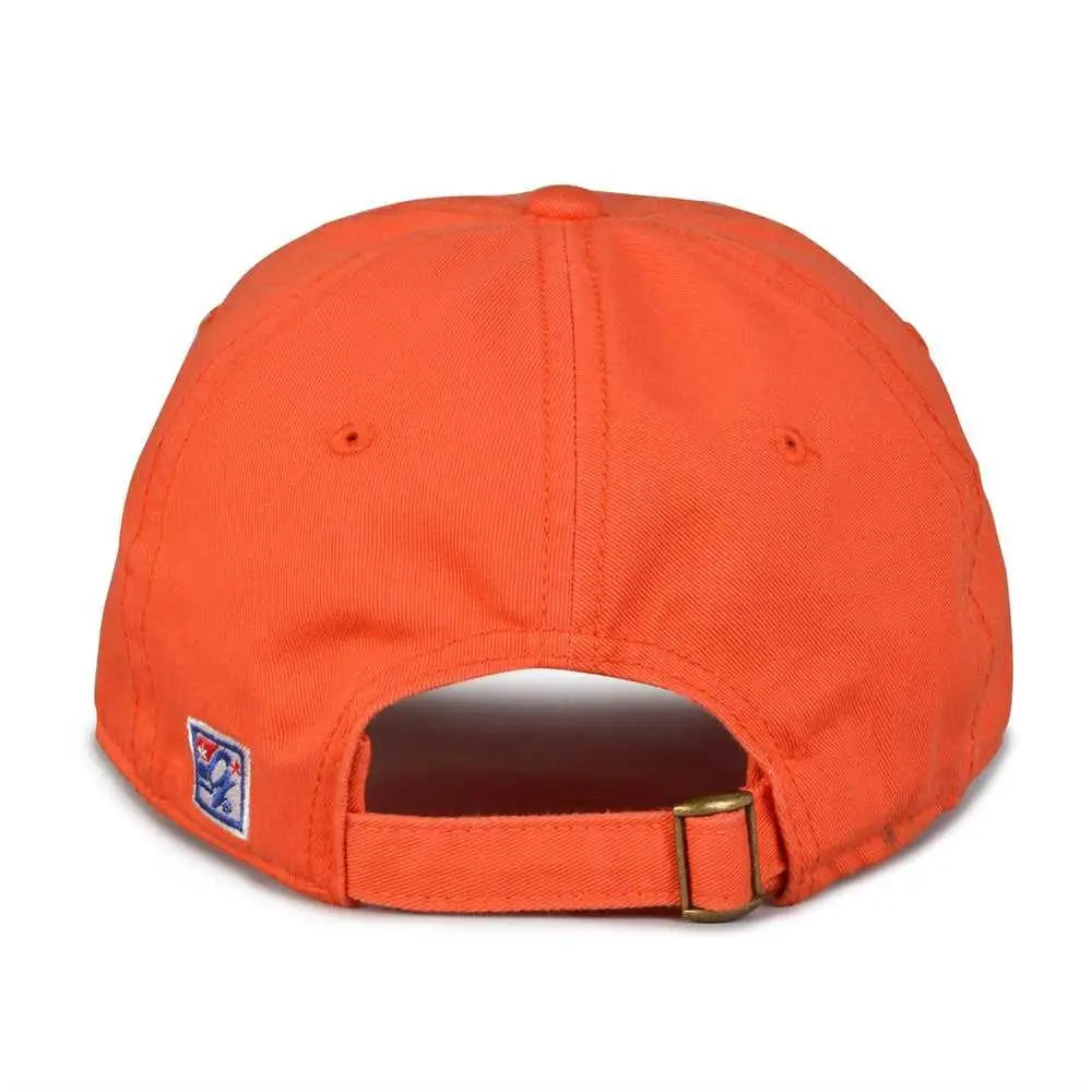 The Game GB210 Classic Relaxed Garment Washed Twill Cap - Orange - Orange / 6 7/8’’ - 7 5/8’’