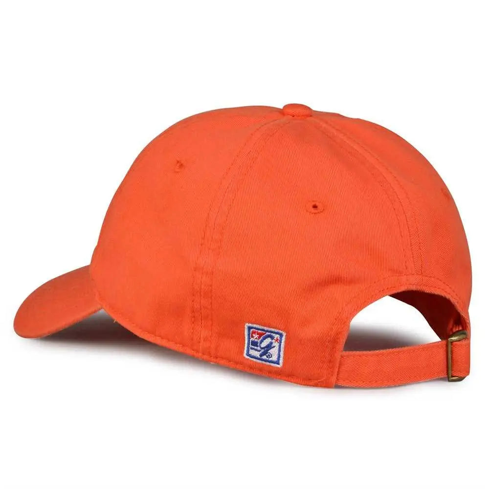 The Game GB210 Classic Relaxed Garment Washed Twill Cap - Orange - Orange / 6 7/8’’ - 7 5/8’’
