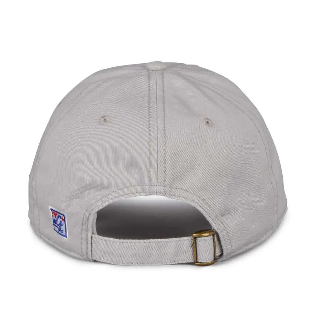 The Game GB210 Classic Relaxed Garment Washed Twill Cap - Pelican - Gray / 6 7/8’’ - 7 5/8’’
