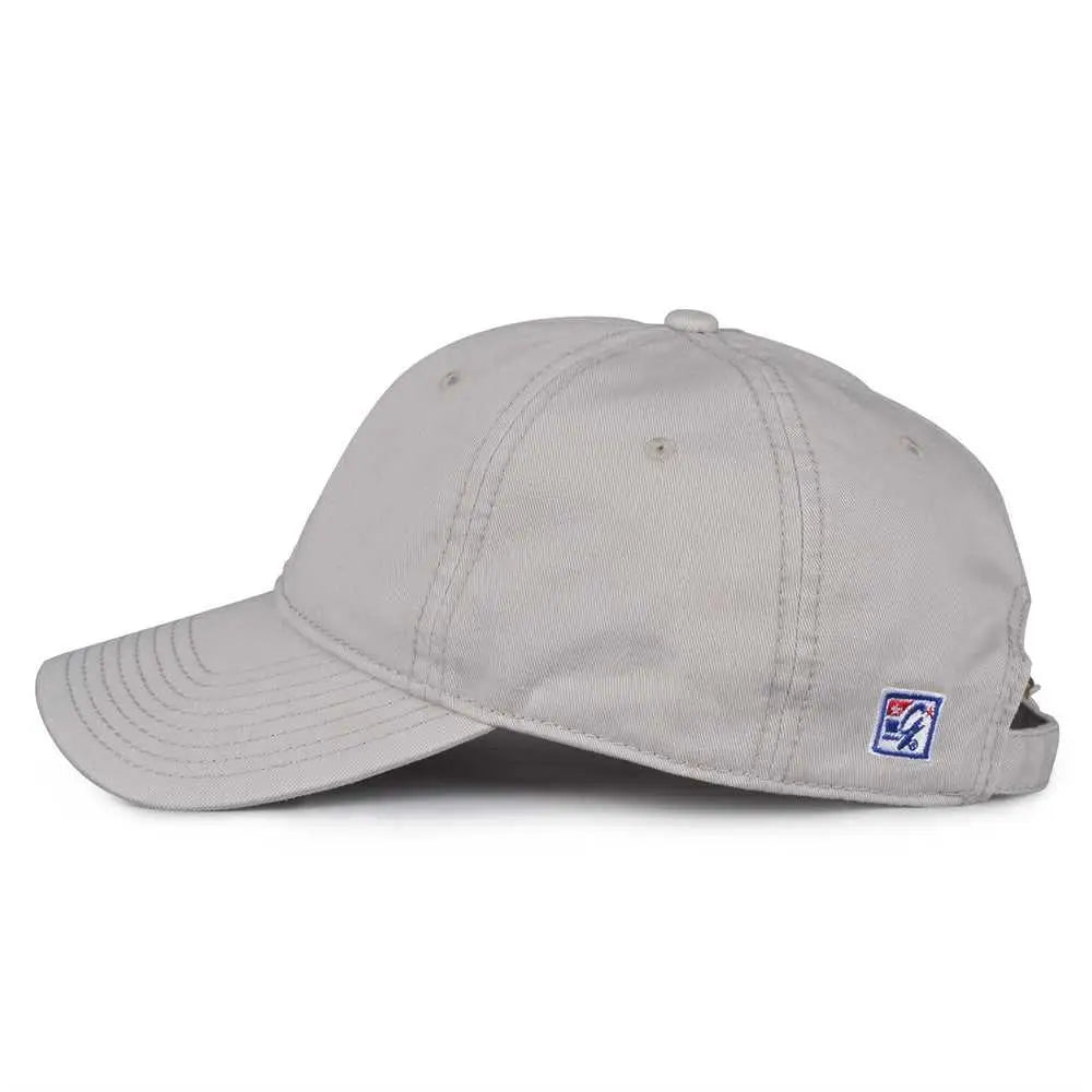 The Game GB210 Classic Relaxed Garment Washed Twill Cap - Pelican - Gray / 6 7/8’’ - 7 5/8’’