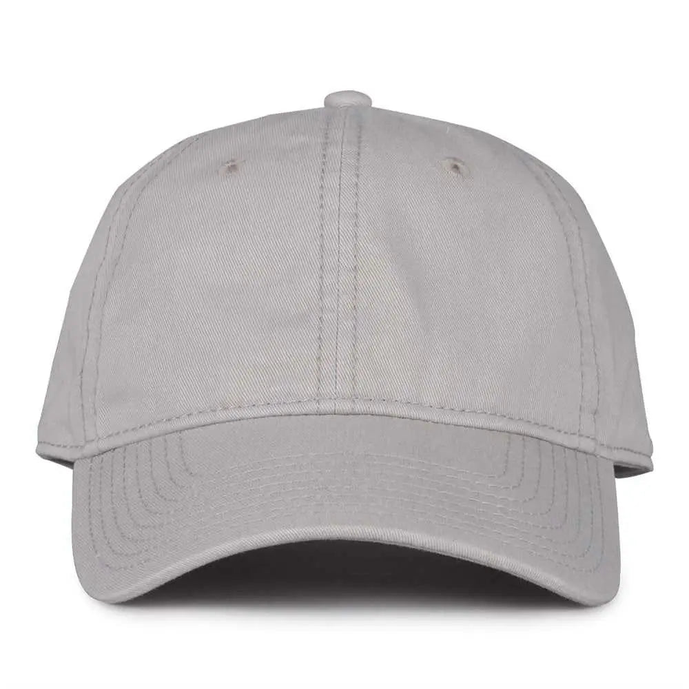 The Game GB210 Classic Relaxed Garment Washed Twill Cap - Pelican - Gray / 6 7/8’’ - 7 5/8’’