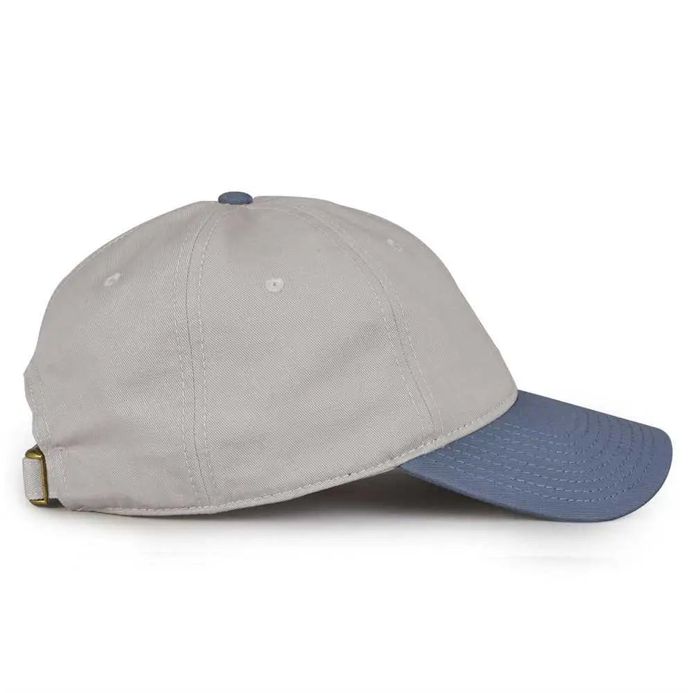 The Game GB210 Classic Relaxed Garment Washed Twill Cap - Pelican Marine - Gray Navy / 6 7/8’’ - 7 5/8’’