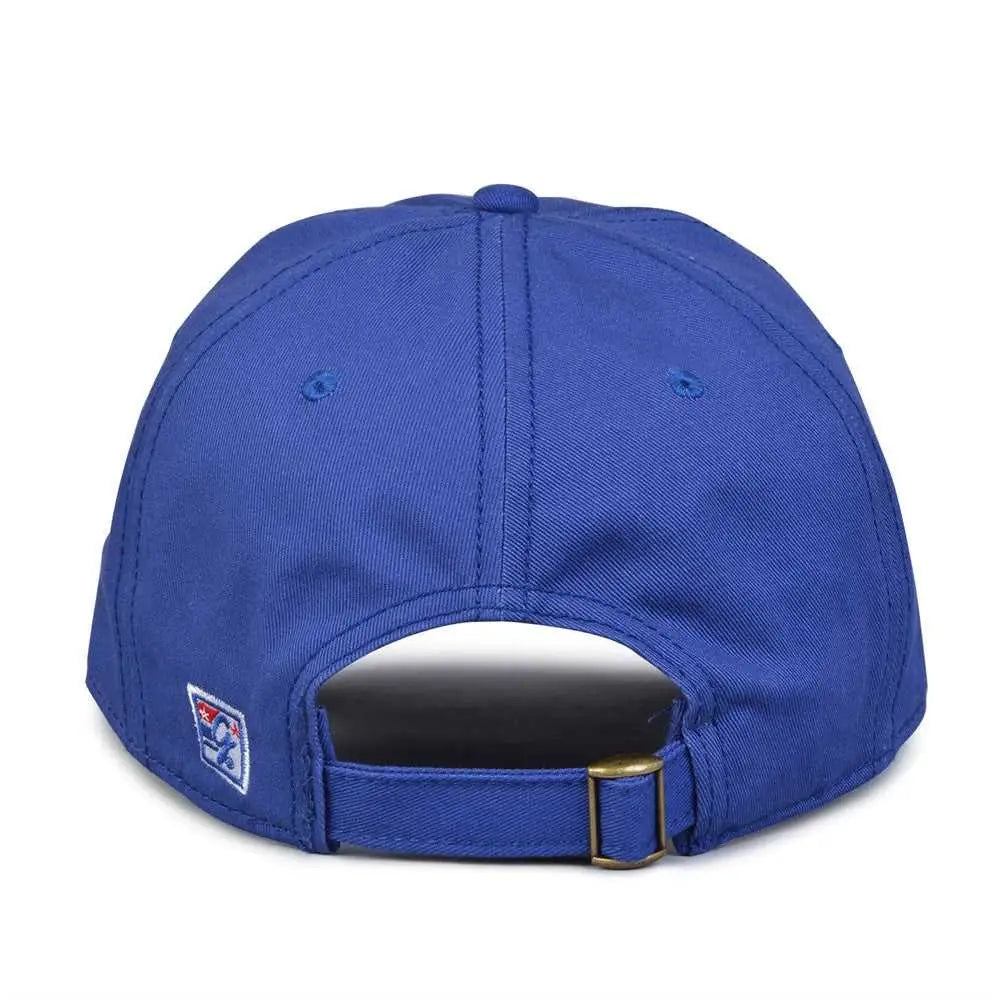 The Game GB210 Classic Relaxed Garment Washed Twill Cap - Royal - Royal / 6 7/8’’ - 7 5/8’’