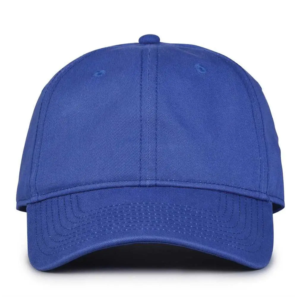 The Game GB210 Classic Relaxed Garment Washed Twill Cap - Royal - Royal / 6 7/8’’ - 7 5/8’’