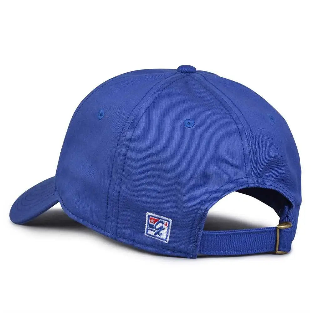 The Game GB210 Classic Relaxed Garment Washed Twill Cap - Royal - Royal / 6 7/8’’ - 7 5/8’’