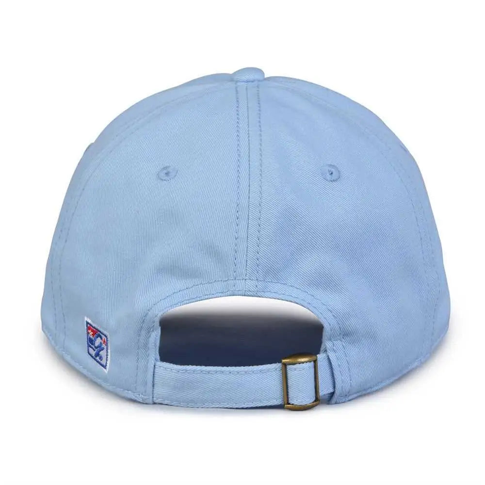 The Game GB210 Classic Relaxed Garment Washed Twill Cap - Snow Cone - Columbia Blue / 6 7/8’’ - 7 5/8’’