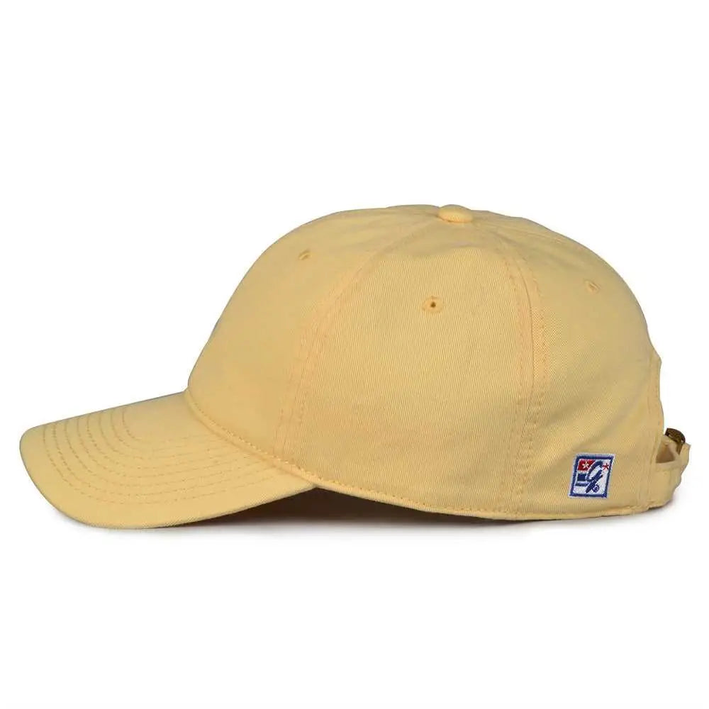 The Game GB210 Classic Relaxed Garment Washed Twill Cap - Sun Ray - Yellow / 6 7/8’’ - 7 5/8’’