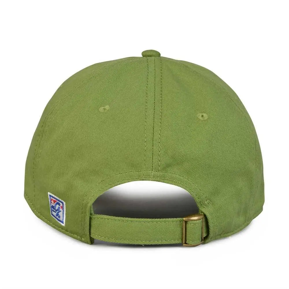 The Game GB210 Classic Relaxed Garment Washed Twill Cap - Vintage Citrus - Green / 6 7/8’’ - 7 5/8’’