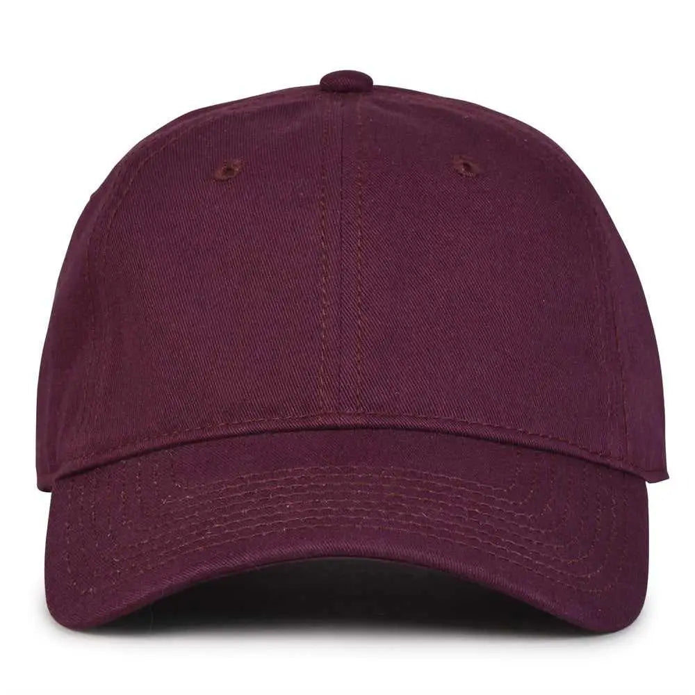 The Game GB210 Classic Relaxed Garment Washed Twill Cap - Vintage Purple - Purple / 6 7/8’’ - 7 5/8’’