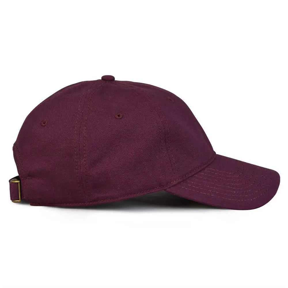 The Game GB210 Classic Relaxed Garment Washed Twill Cap - Vintage Purple - Purple / 6 7/8’’ - 7 5/8’’