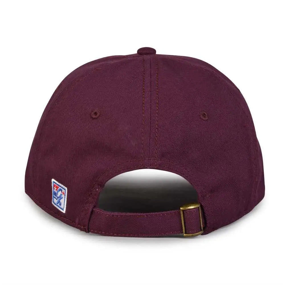 The Game GB210 Classic Relaxed Garment Washed Twill Cap - Vintage Purple - Purple / 6 7/8’’ - 7 5/8’’