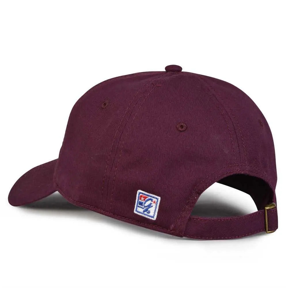 The Game GB210 Classic Relaxed Garment Washed Twill Cap - Vintage Purple - Purple / 6 7/8’’ - 7 5/8’’
