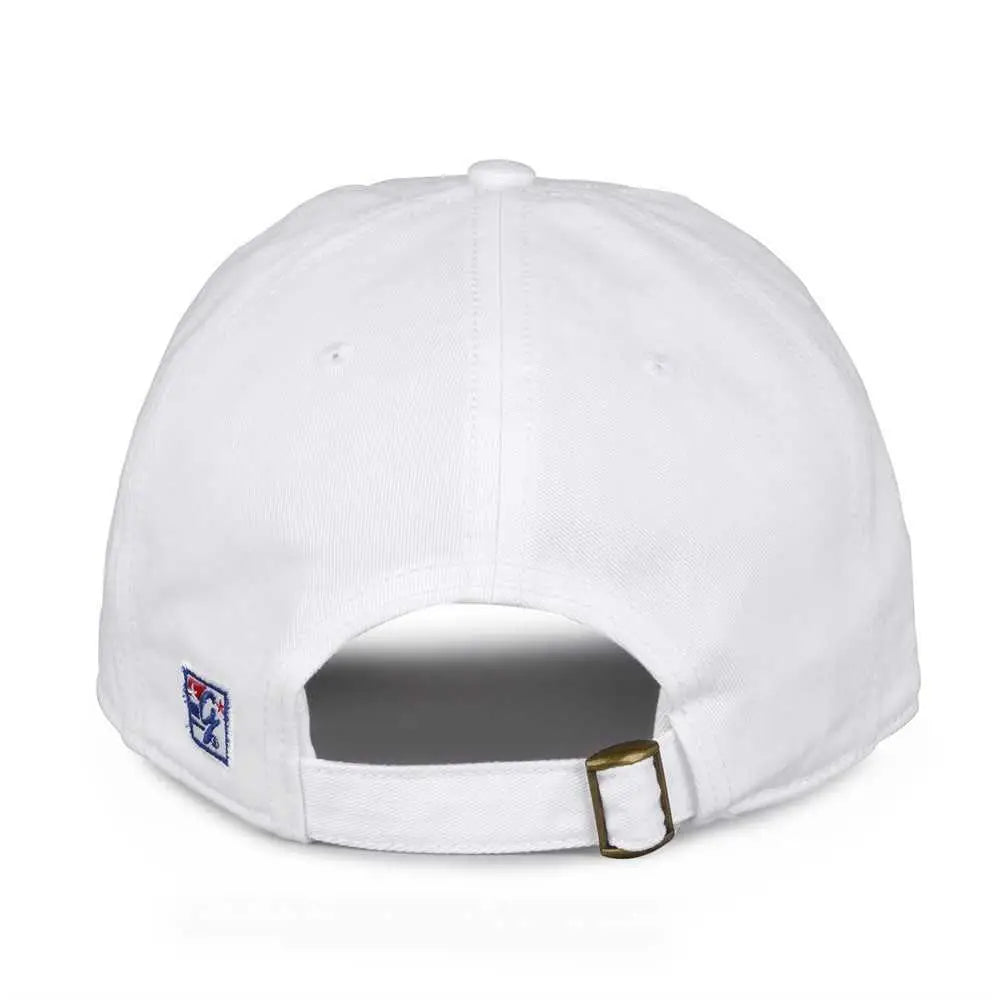 The Game GB210 Classic Relaxed Garment Washed Twill Cap - White - White / 6 7/8’’ - 7 5/8’’