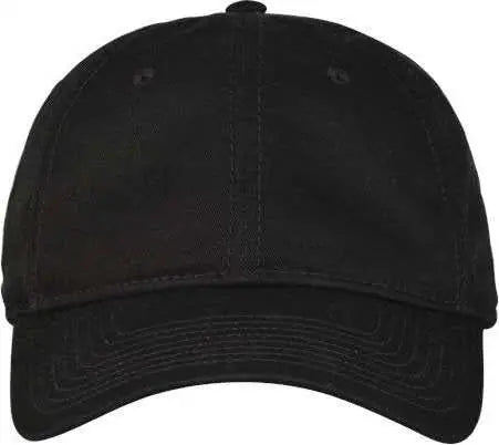 The Game GB210 Classic Twill Cap - Black - Black / One Size Fits Most