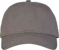 The Game GB210 Classic Twill Cap - Charcoal - Dark Gray / One Size Fits Most