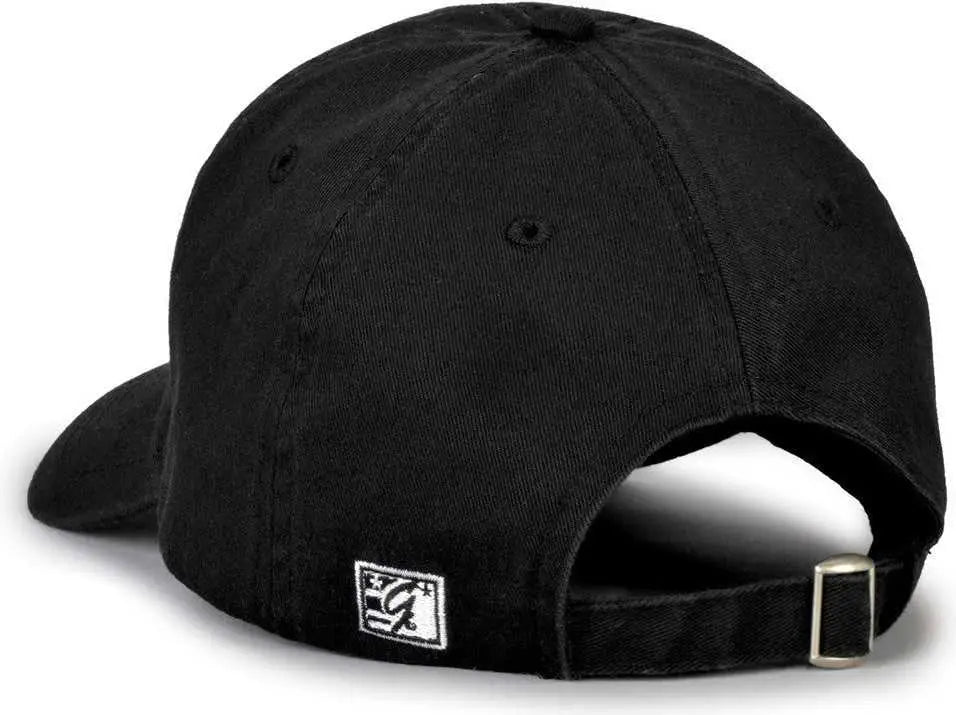 The Game GB310 Dad Cap - Black - Black / OSFM