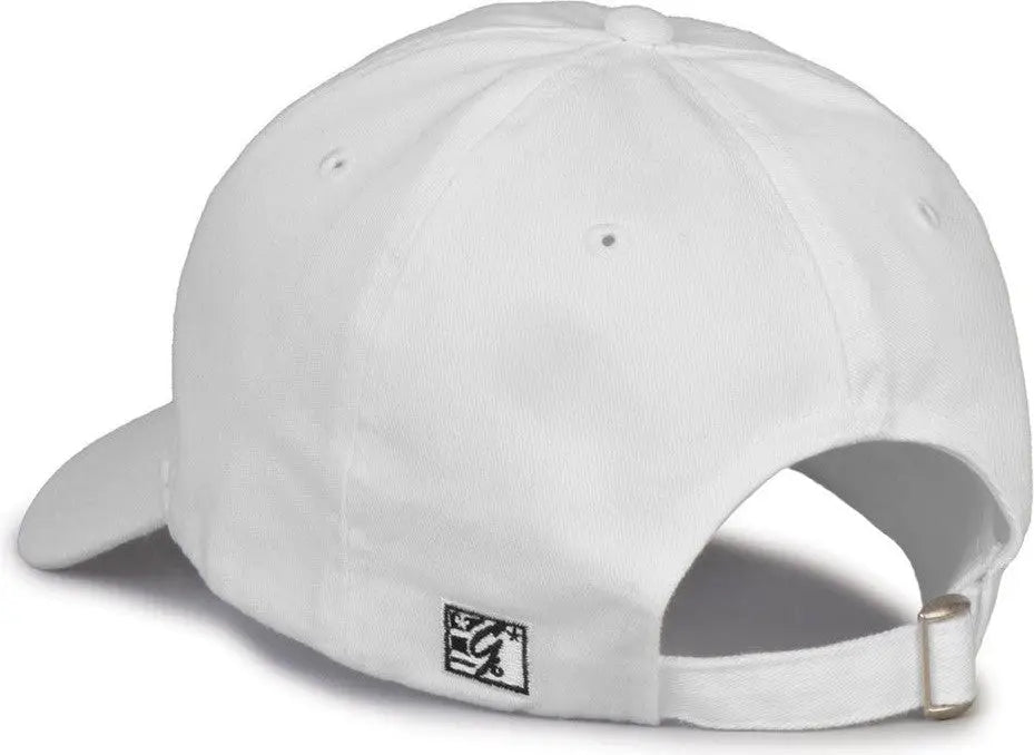 The Game GB310 Dad Cap - White - White / OSFM