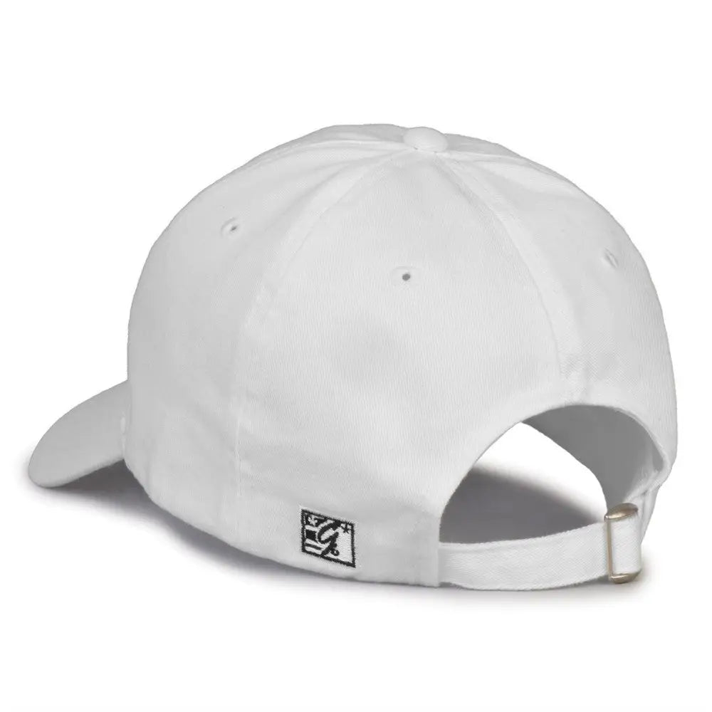 The Game GB310Y Youth Cap Twill Cap - White - White / Youth One Size Fits Most
