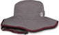 The Game GB400 Ultralight Boonie Dark Gray Maroon Dark Gray Maroon / 6 5/8’’ 7 5/8’’