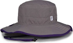 The Game GB400 Ultralight Boonie Dark Gray Purple Dark Gray Purple / 6 5/8’’ 7 5/8’’