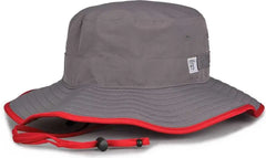 The Game GB400 Ultralight Boonie - Dark Gray Red - Dark Gray Red / 6 5/8’’ - 7 5/8’’