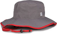 The Game GB400 Ultralight Boonie - Dark Gray Red - Dark Gray Red / 6 5/8’’ - 7 5/8’’