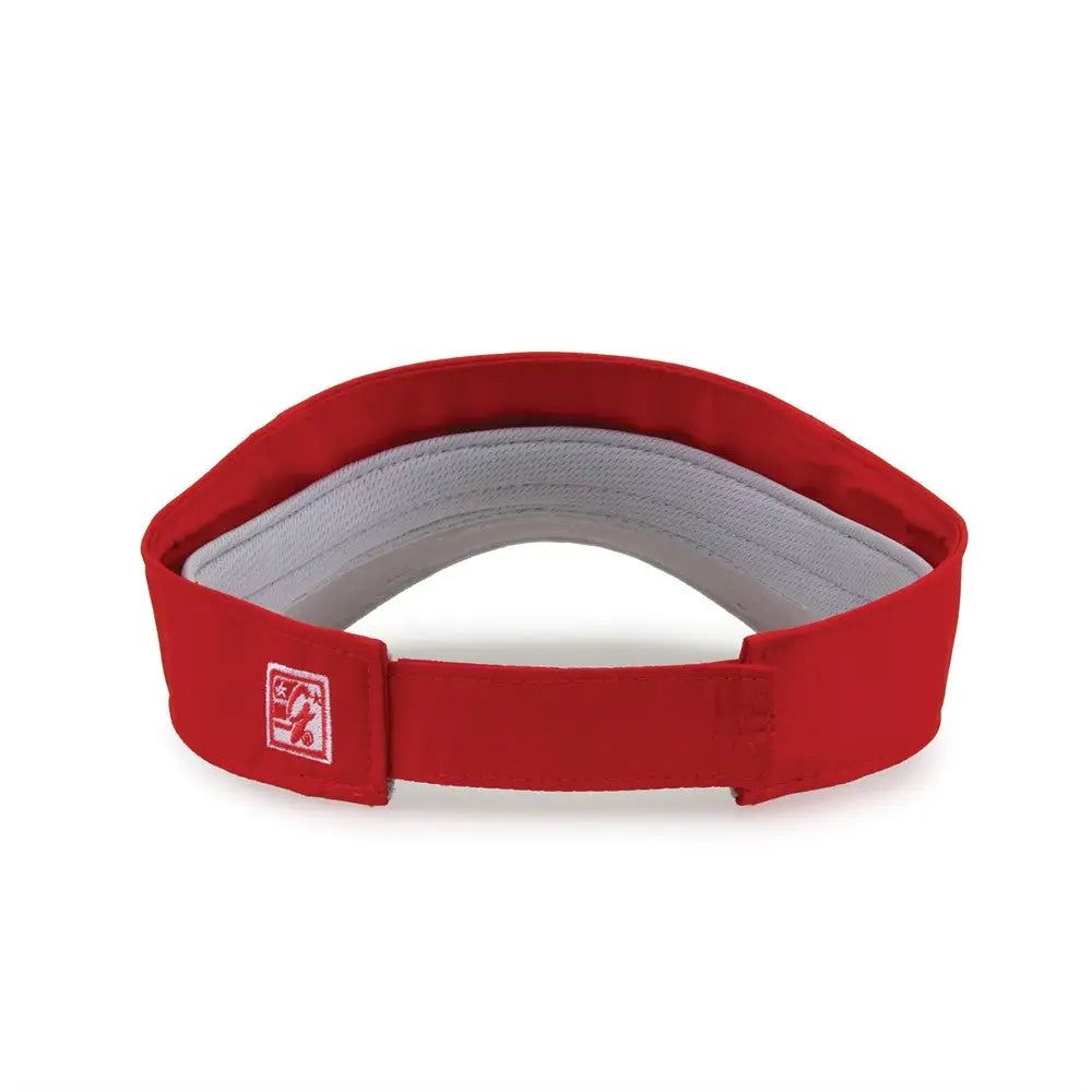 The Game GB410 Ultralight Visor - Red - Red / One Size Fits Most