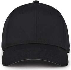 The Game GB415 GameChanger Cap - Black - Black / 6 7/8’’ - 7 5/8’’