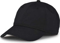 The Game GB415 GameChanger Cap - Black - Black / 6 7/8’’ - 7 5/8’’