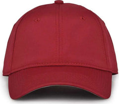 The Game GB415 GameChanger Cap - Cardinal - Cardinal / 6 7/8’’ - 7 5/8’’