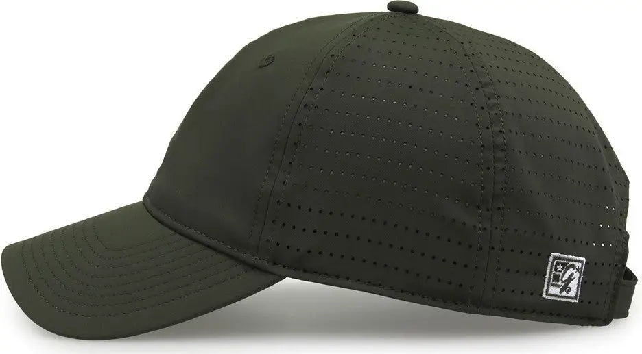 The Game GB424 Perforated GameChanger Cap - Army Green - Army Green / 6 7/8’’ - 7 5/8’’